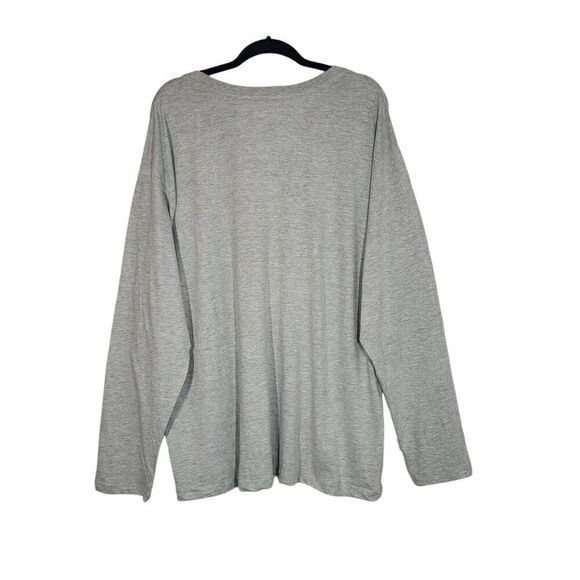 NFL Team Apparel Minneapolis Vikings Long Sleeve TShirt Women's Plus 2X Gray NEW - Picture 4 of 7